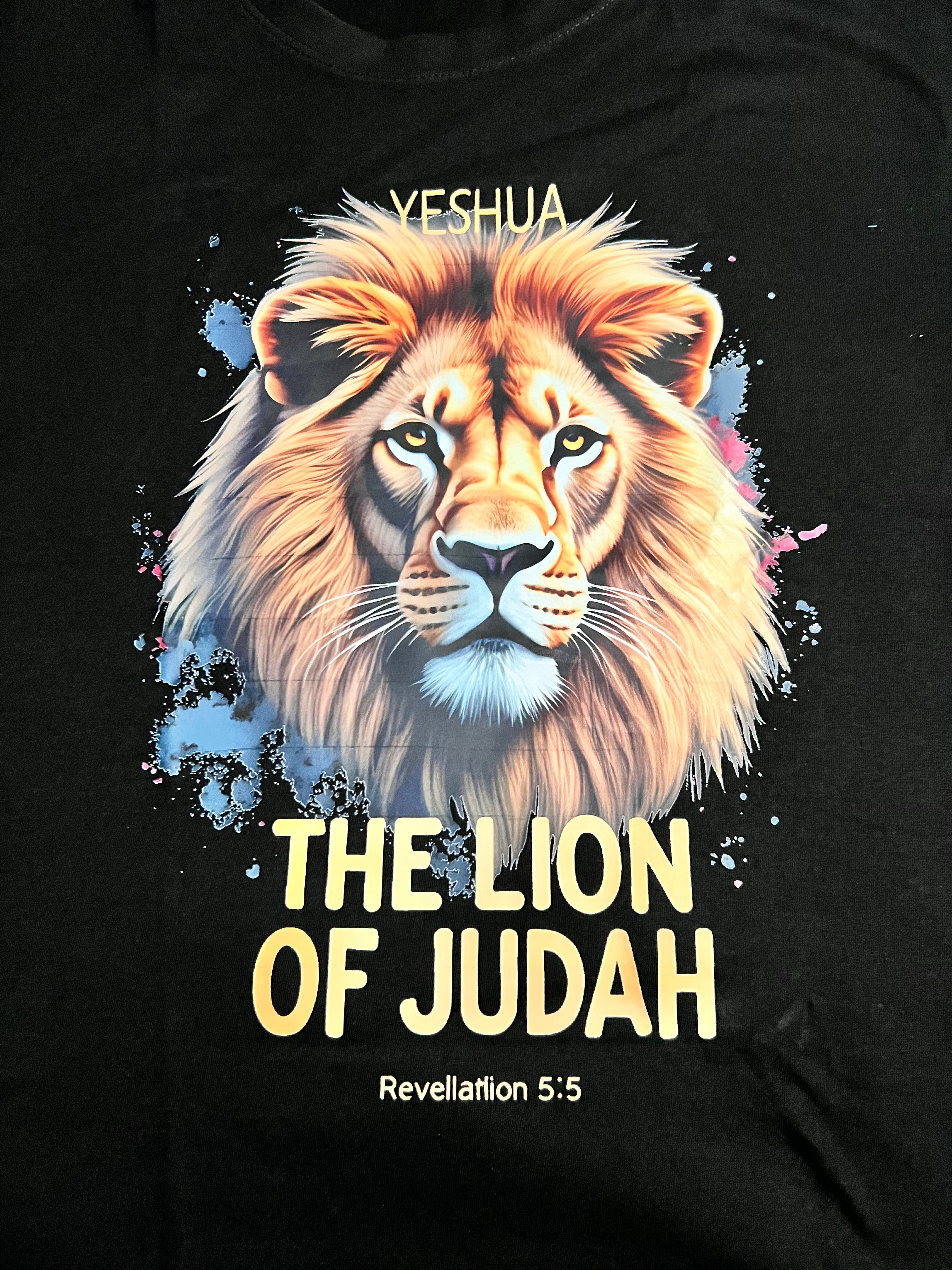 Faith Inspired T-Shirts Lion of Judah